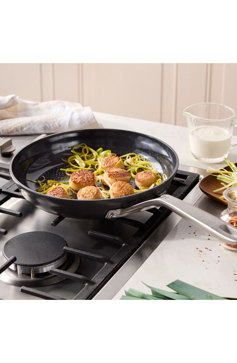 ZWILLING Motion Ceramic Hard Anodized Nonstick 10-Inch Fry Pan, Alternate, color, Black