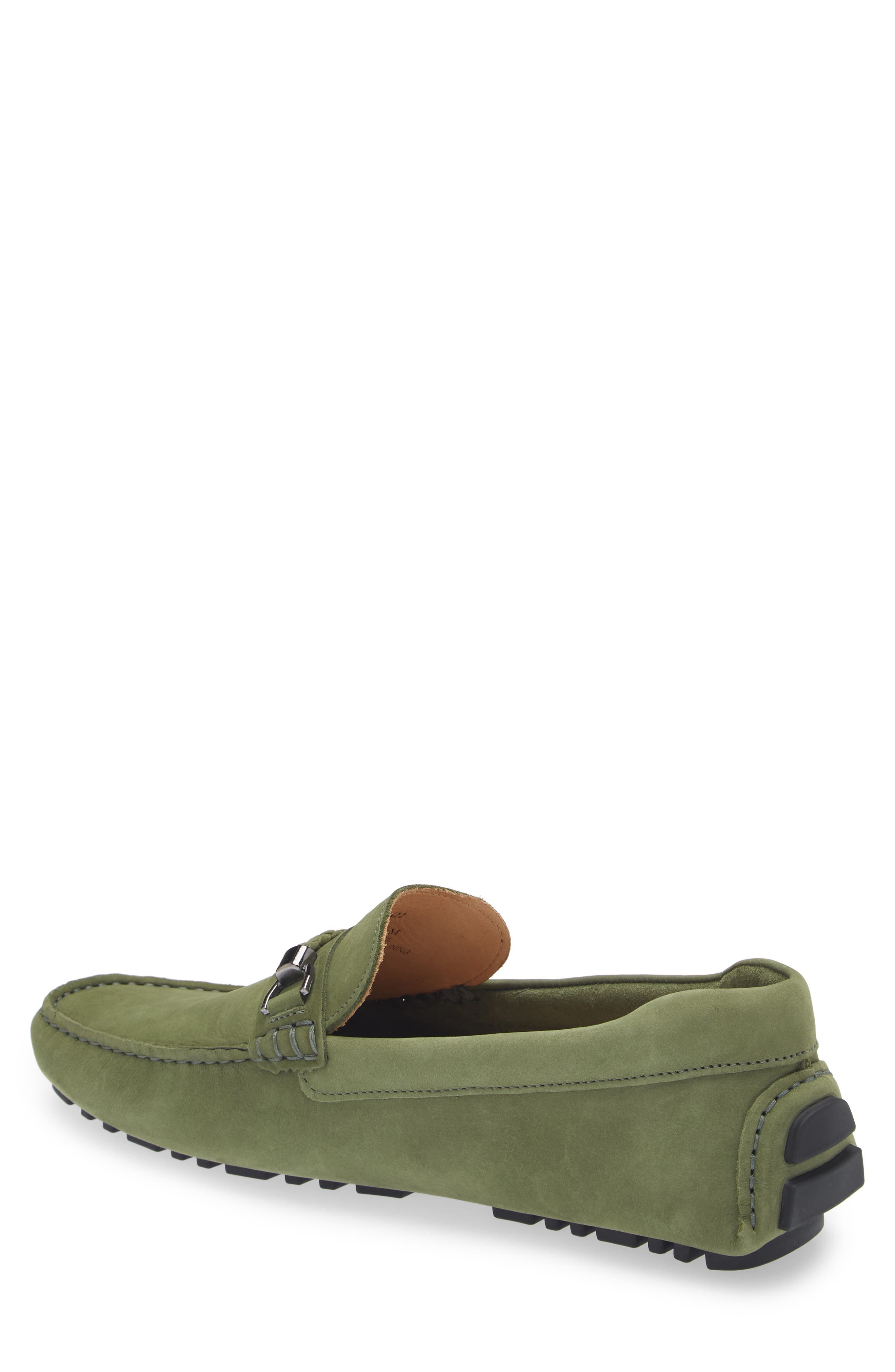 Nordstrom Barrett Braided Bit Driving Shoe, Alternate, color, Olive Mayfly