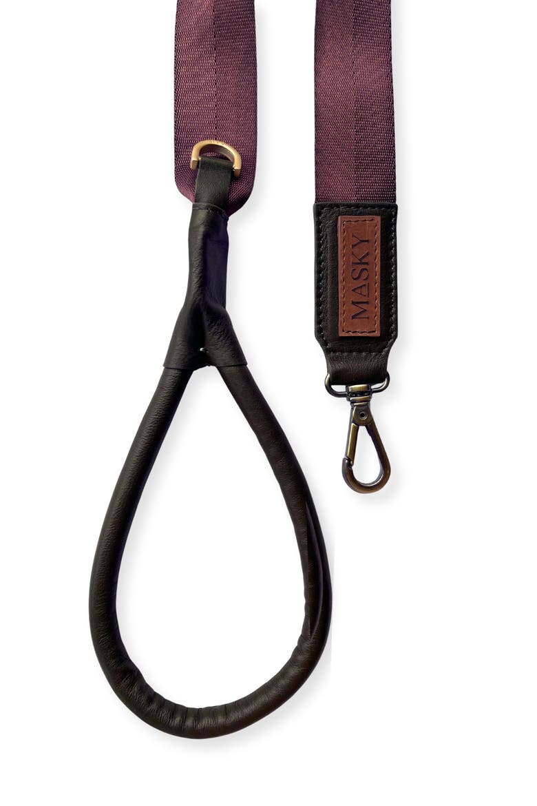 Saddle Leash, Alternate, color, Medium Green