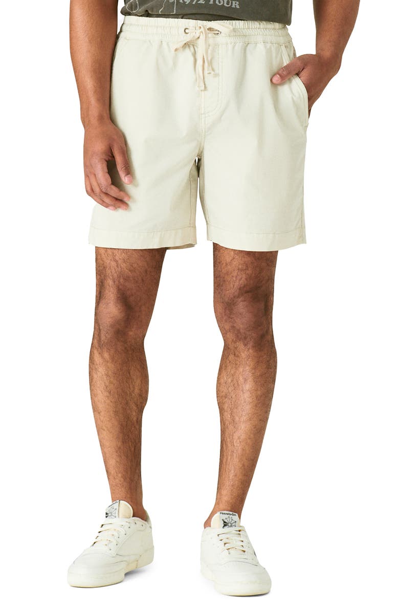 Lucky Brand Stretch Cotton Blend Shorts, Main, color,