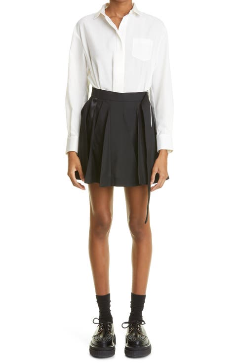 Long Sleeve Belted Shirtdress