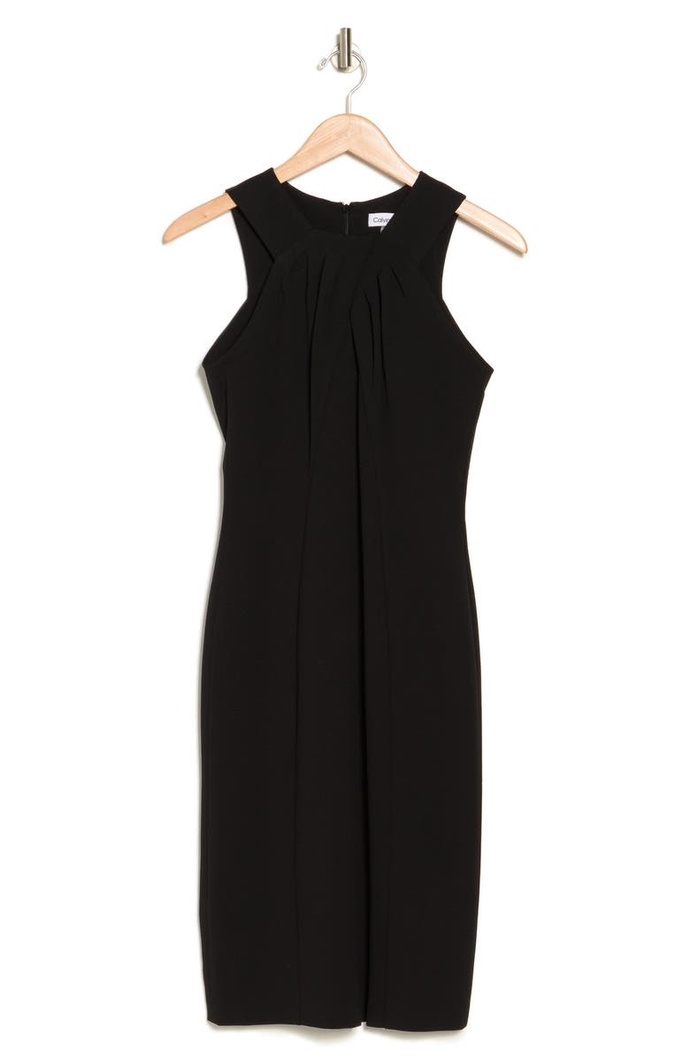 Calvin Klein Halter Sheath Dress, Alternate, color,