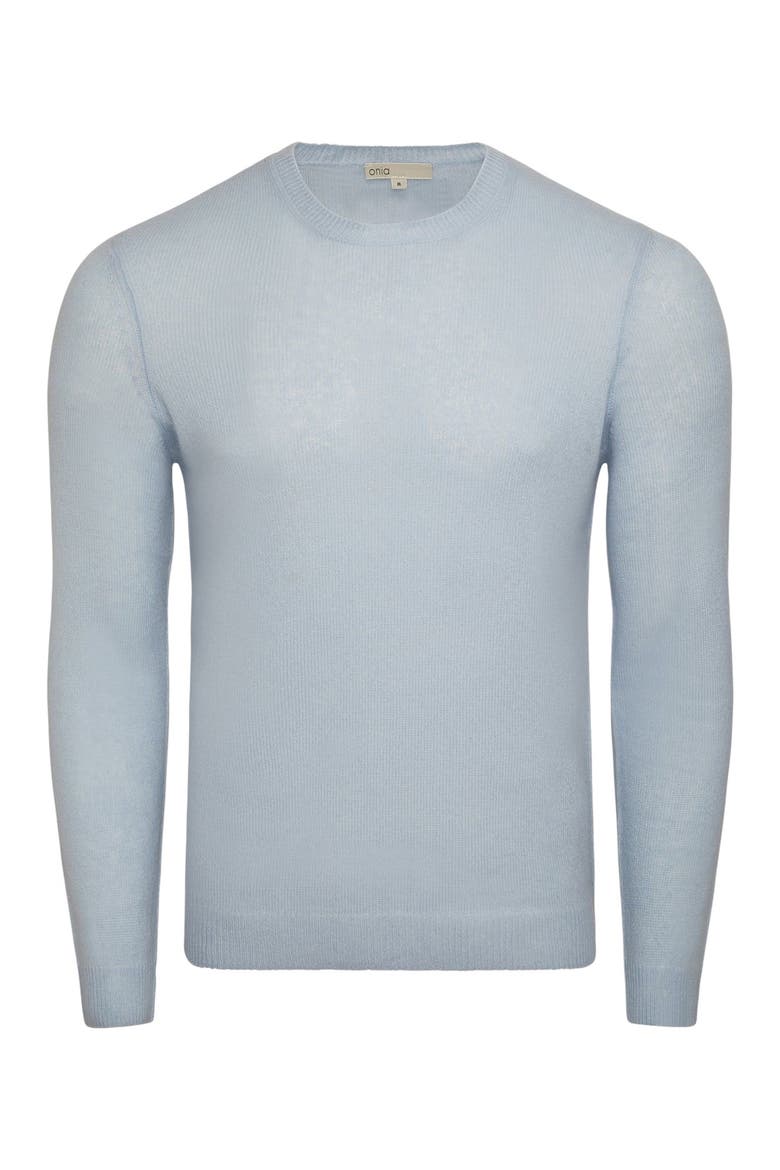 Featherweight Cashmere Sweater, Alternate, color, SOFT SKY