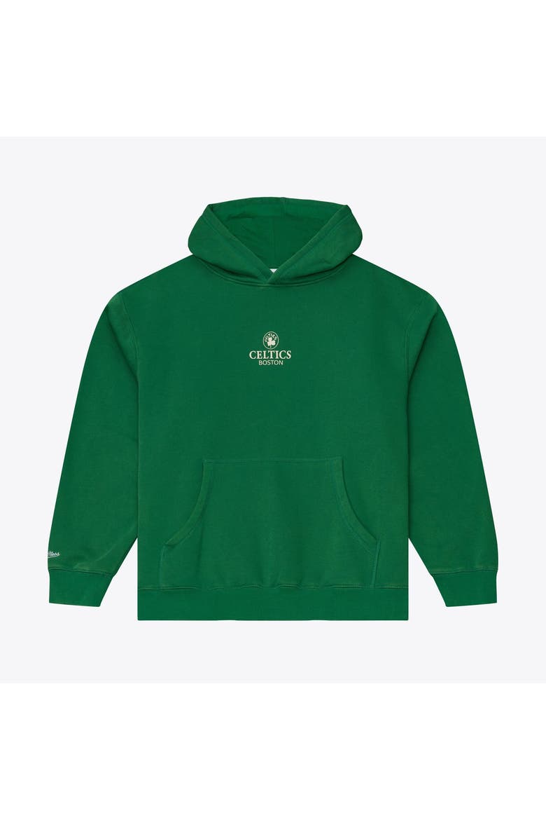 Men's Mitchell & Ness Green Boston Celtics Core Fleece Hoodie, Main, color, Green