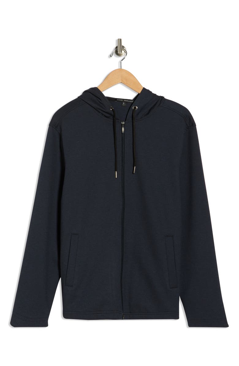 Robert Barakett Xavion Zip-Up Hoodie, Alternate, color, Navy