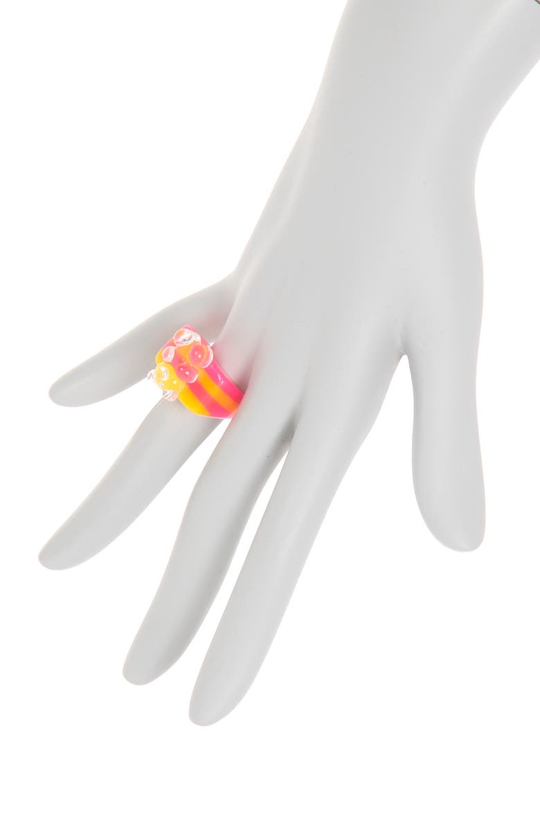 Panacea Multi Resin Bear Ring, Alternate, color,