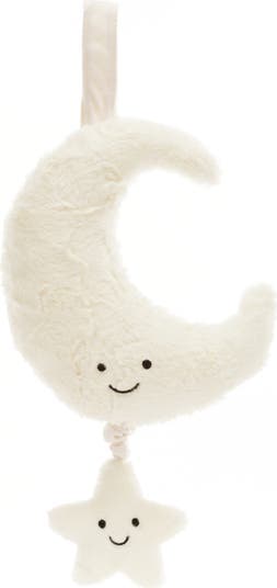 Amusable Crescent Moon & Star Plush Musical Pull Toy