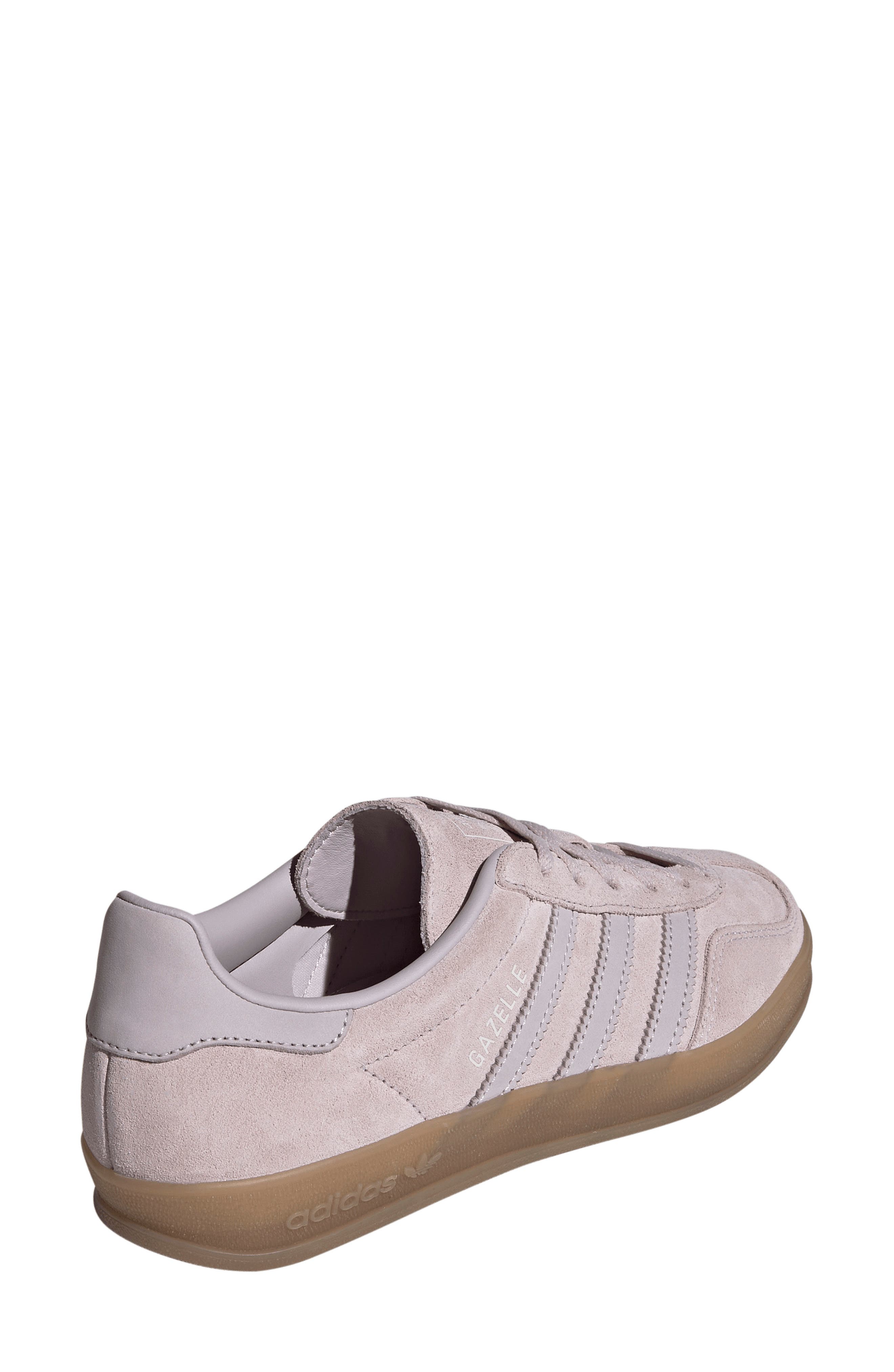 Gazelle Indoor Sneaker, Alternate, color, ALMOST PINK/ ICE PURPLE/ GUM5