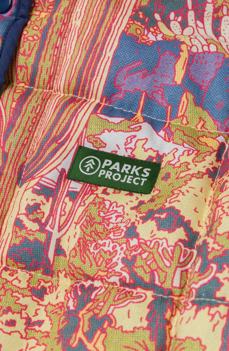 Parks Project Saguaro Cacti Quilted Jacket, Alternate, color,