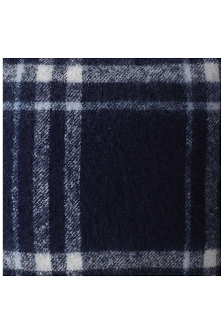 Ryan Cove Plaid Decorative Pillow, Alternate, color, DARK BLUE