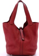 Pre-Owned Hermes Picotin Lock Bag Clemence MM