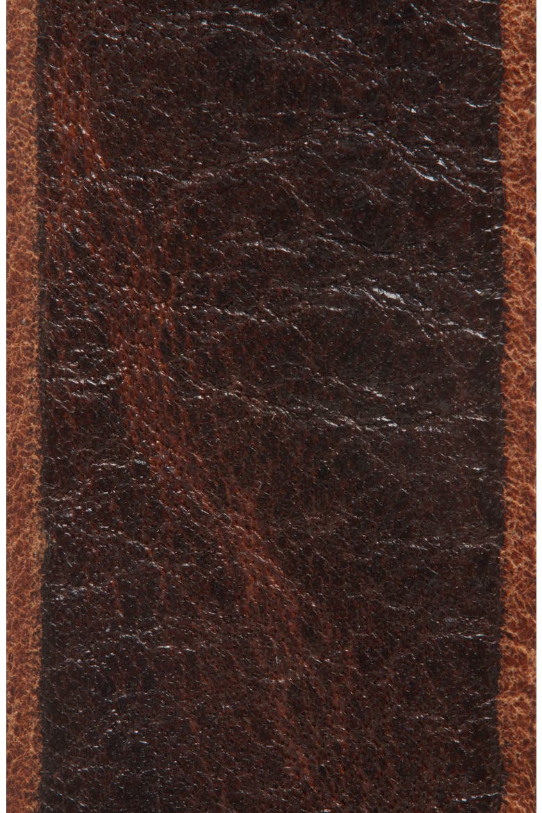 Leather Belt, Alternate, color, BROWN LEATHER