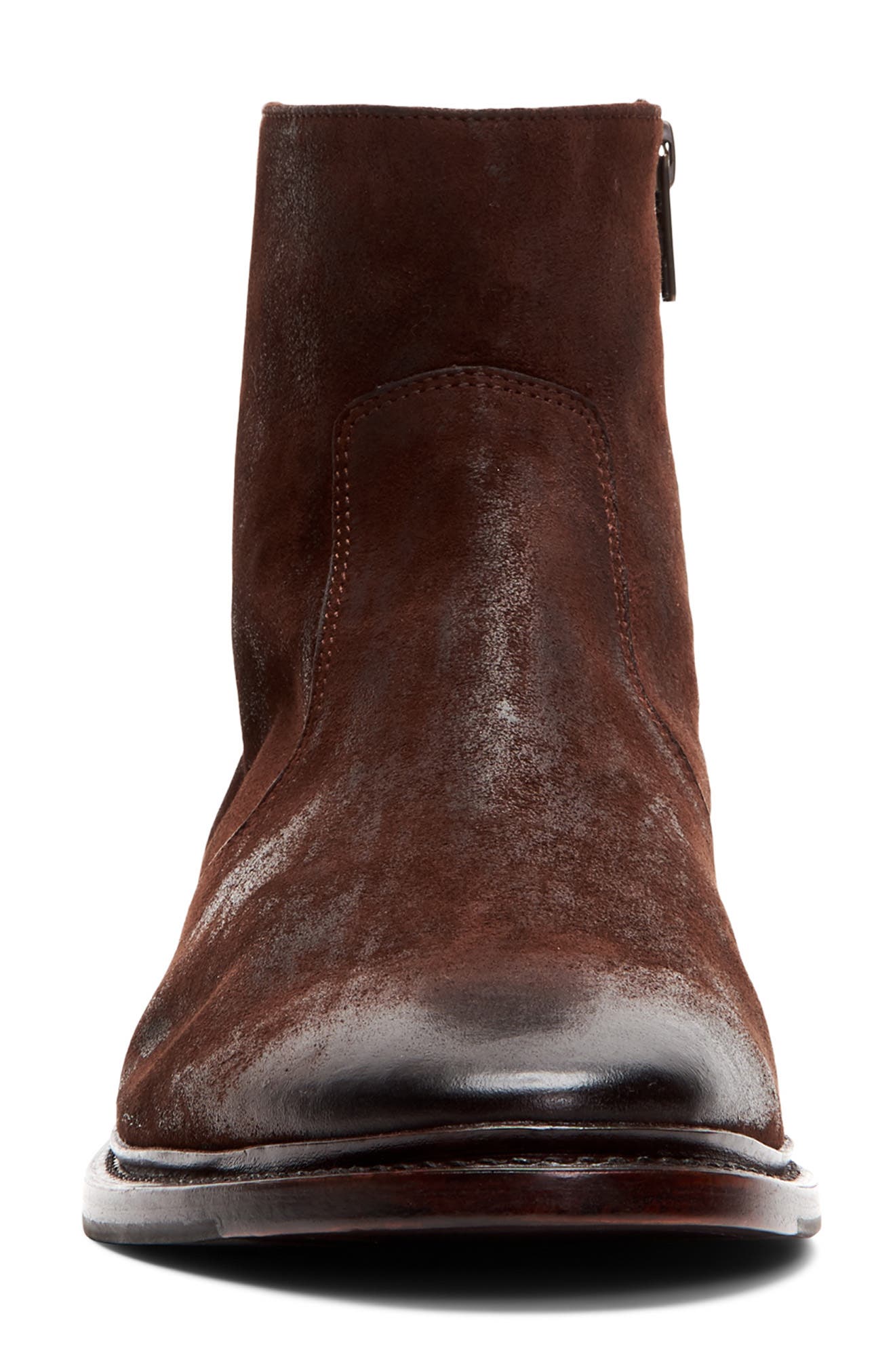 Paul Zip Boot, Alternate, color, DARK CHOCOLATE LEATHER