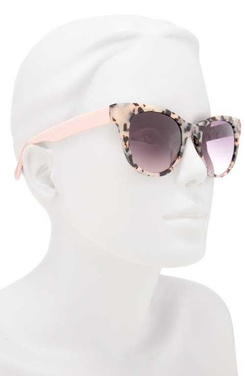 Ted Baker 50mm Round Sunglasses In Pink