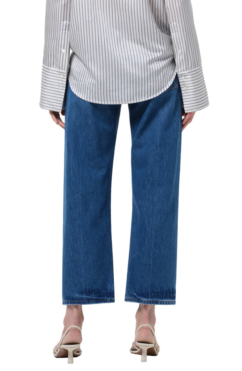 Citizens of Humanity Faye Ankle Straight Leg Jeans, Alternate, color, Azure Blue