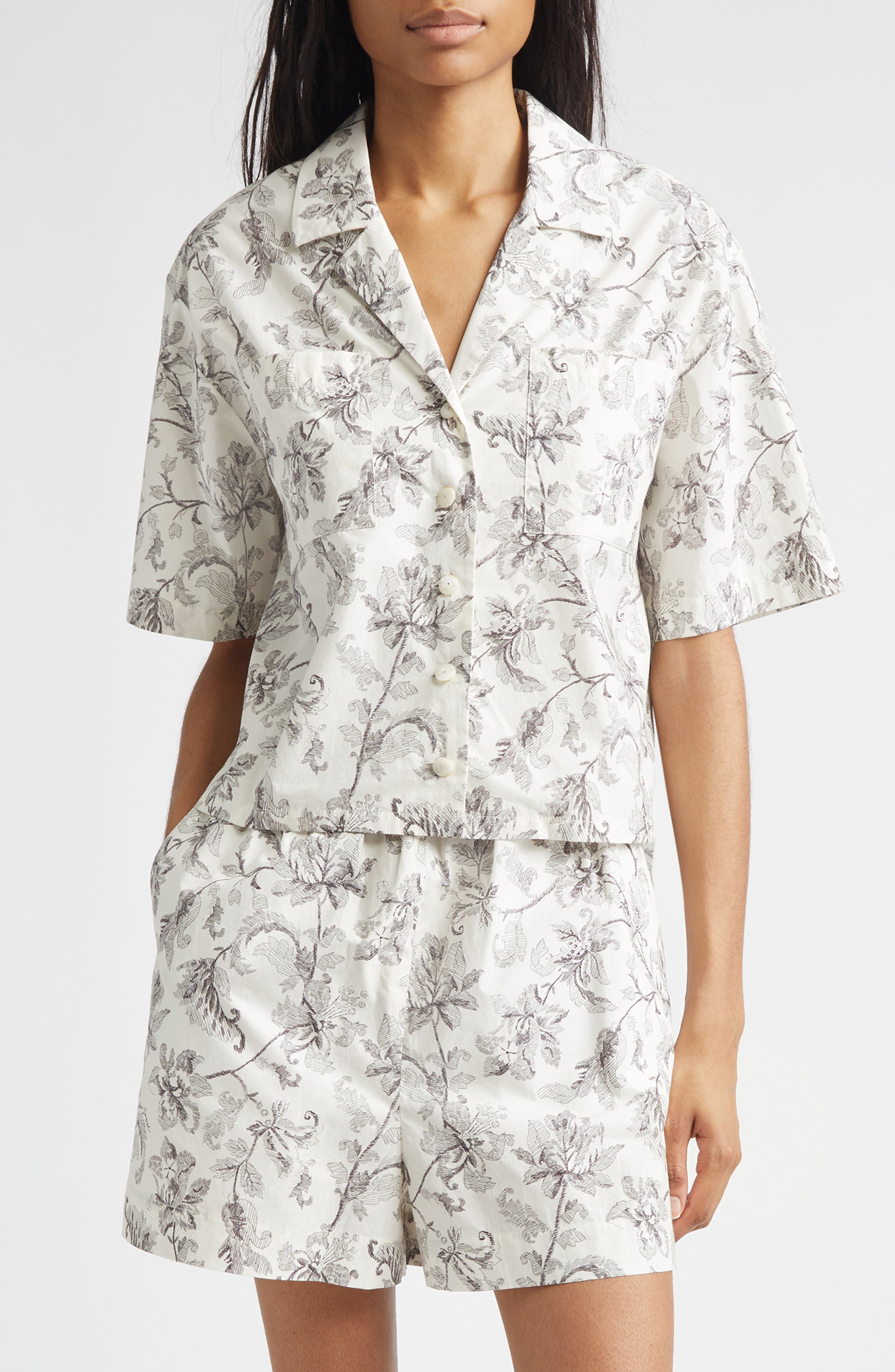 Journey Boxy Button-Up Shirt