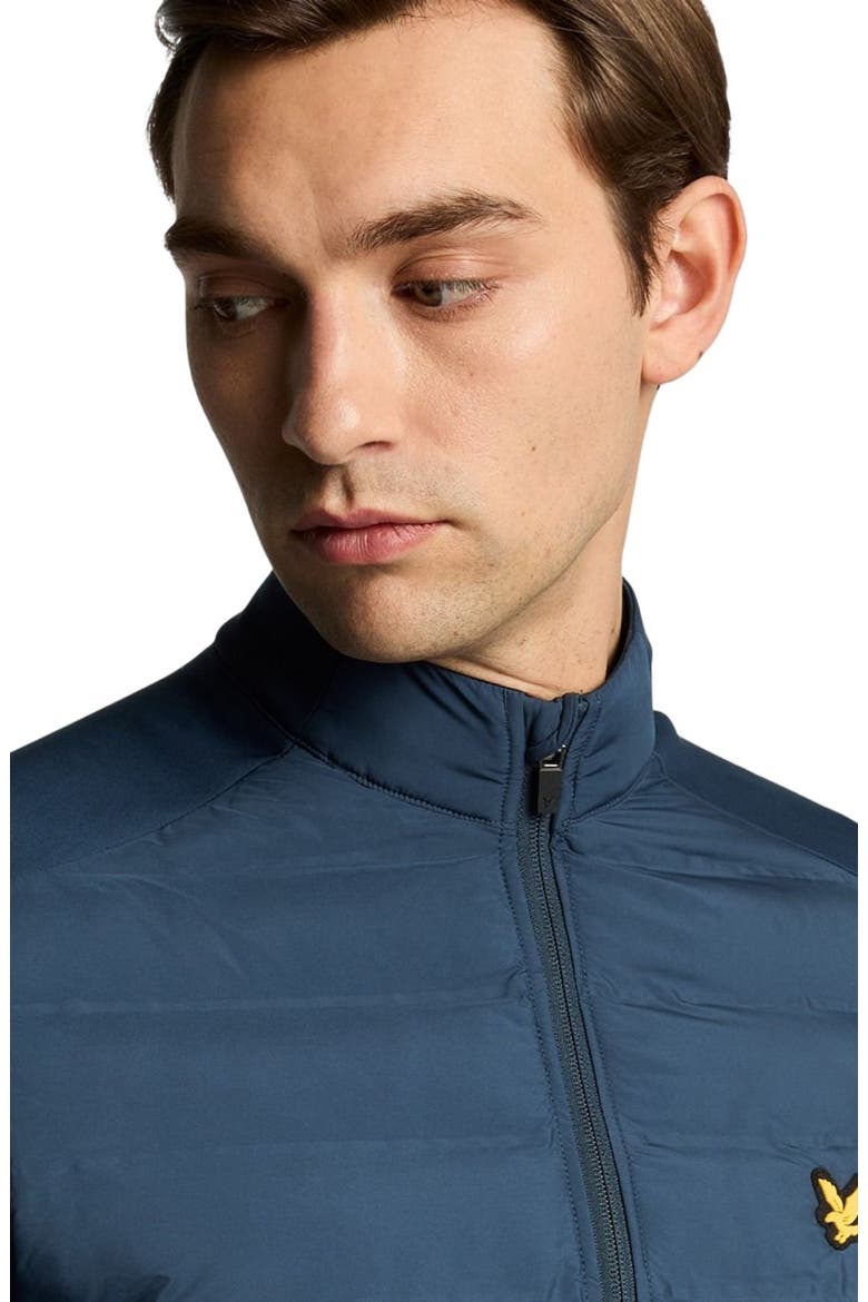 Hybrid Quilted Full Zip Golf Jacket, Alternate, color, Ryder Blue