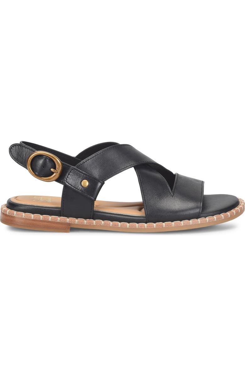 Söfft Nadia Slingback Sandal, Alternate, color, Black