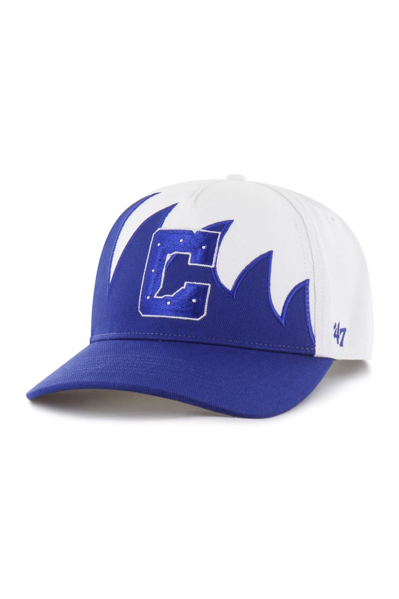 Men's '47 White Indianapolis Colts Jagged Hitch Adjustable Hat, Main, color, White