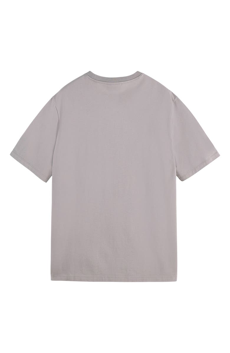 Scotch & Soda Regular Fit Artwork Graphic T-Shirt, Alternate, color, Gull