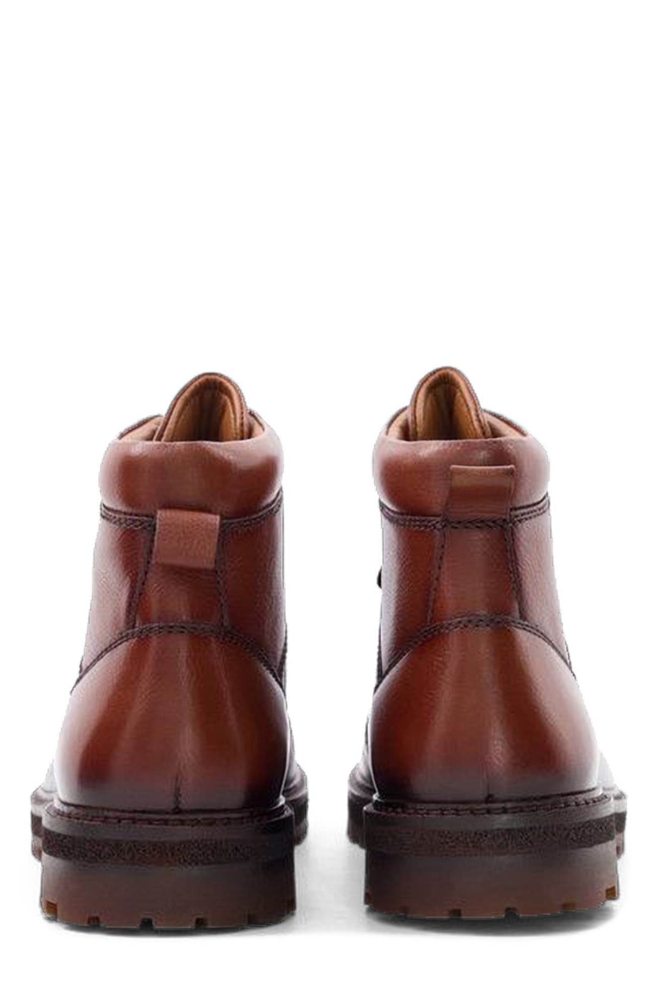 Anthony Veer Highland Mountain Boot, Alternate, color, Black Leather