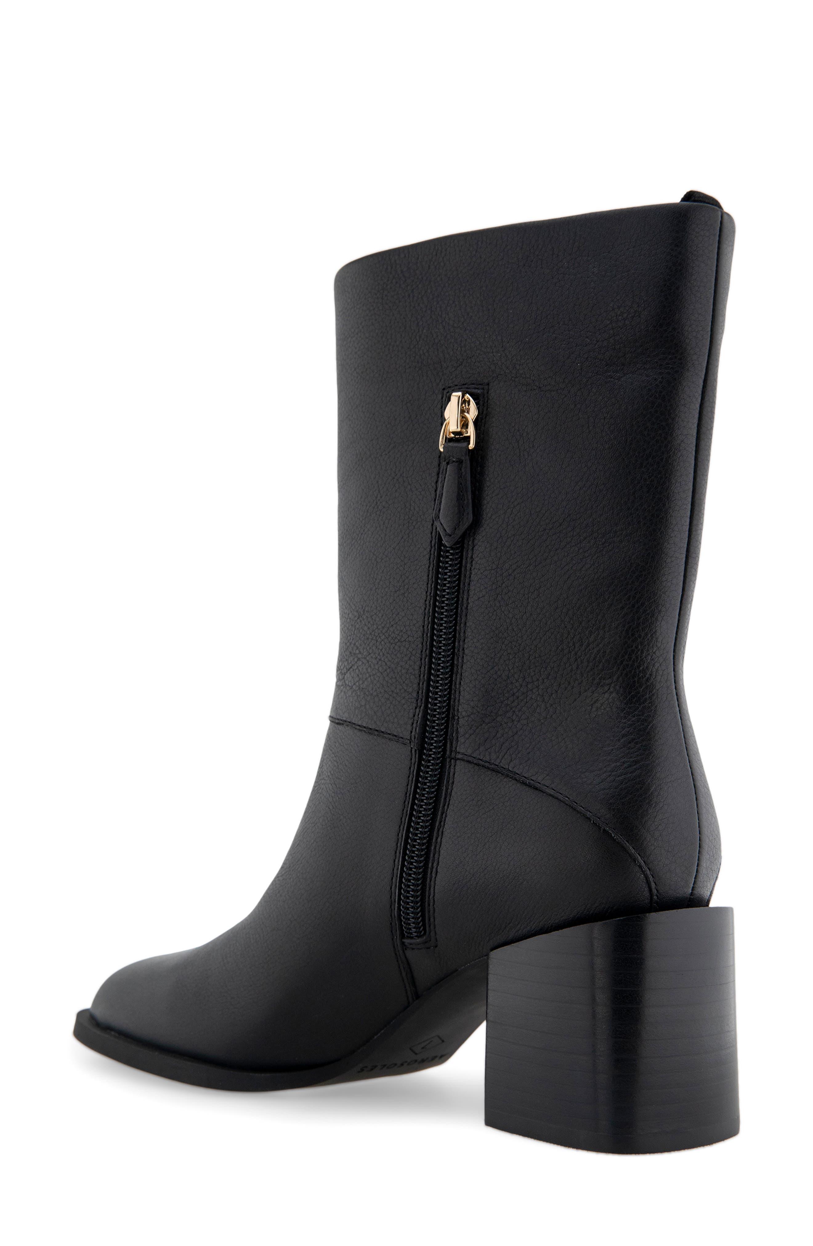 Aerosoles Oro Bootie, Alternate, color, Black Leather