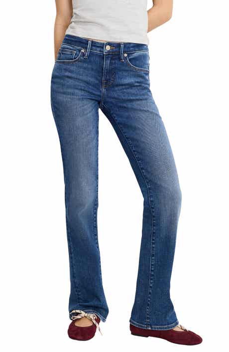 Low Rise Slim Bootcut Jeans