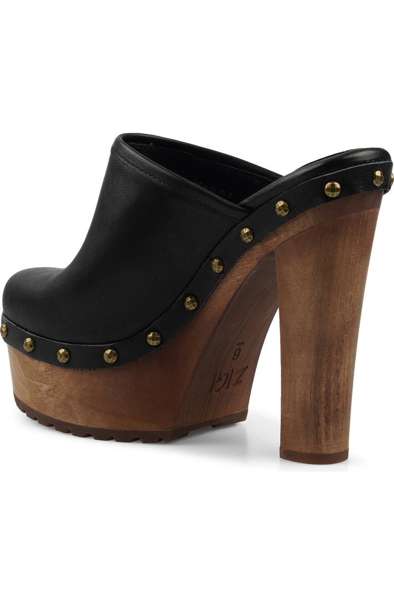 ZIGI Dealio Platform Clog, Alternate, color, Black