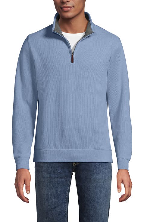 Bedford Rib Quarter Zip Pullover Sweater