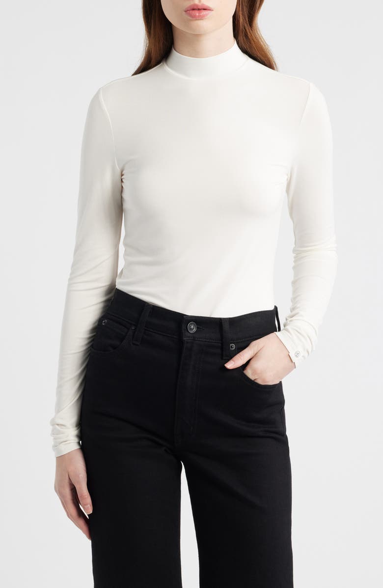 rag & bone Luca Slim Fit Top, Main, color, White