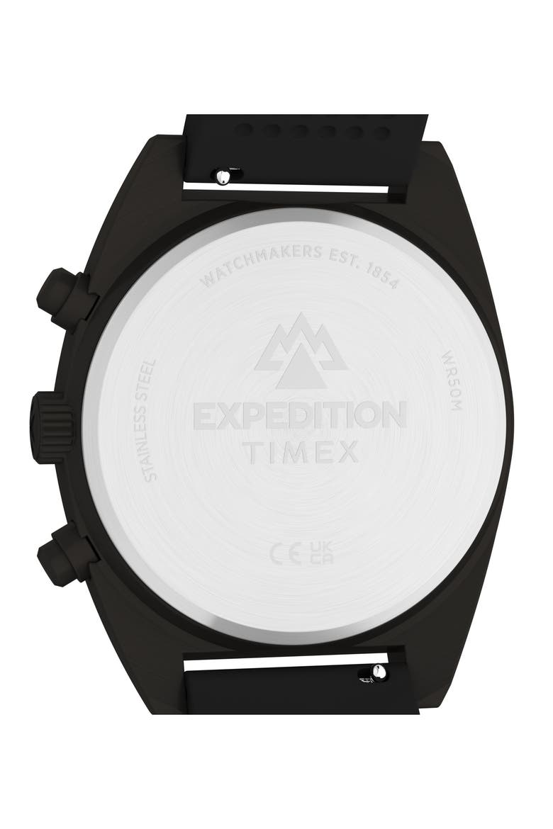 Expedition® Capstone Chronograph Watch, 39mm, Alternate, color, GUNMETAL
