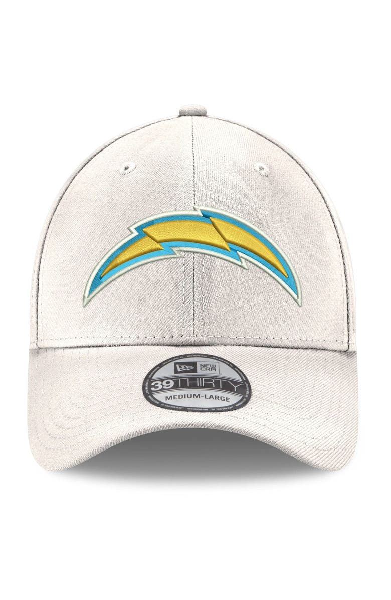New Era Men's New Era White Los Angeles Chargers Iced II 39THIRTY Flex Hat, Alternate, color, 