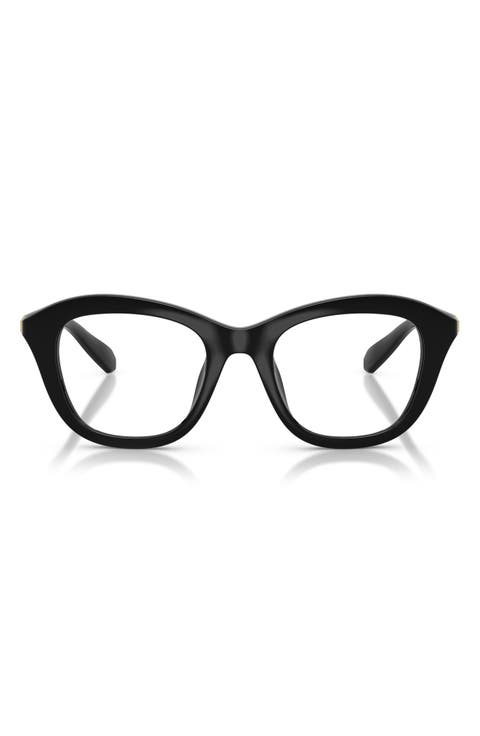 48mm Small Cat Eye Optical Glasses