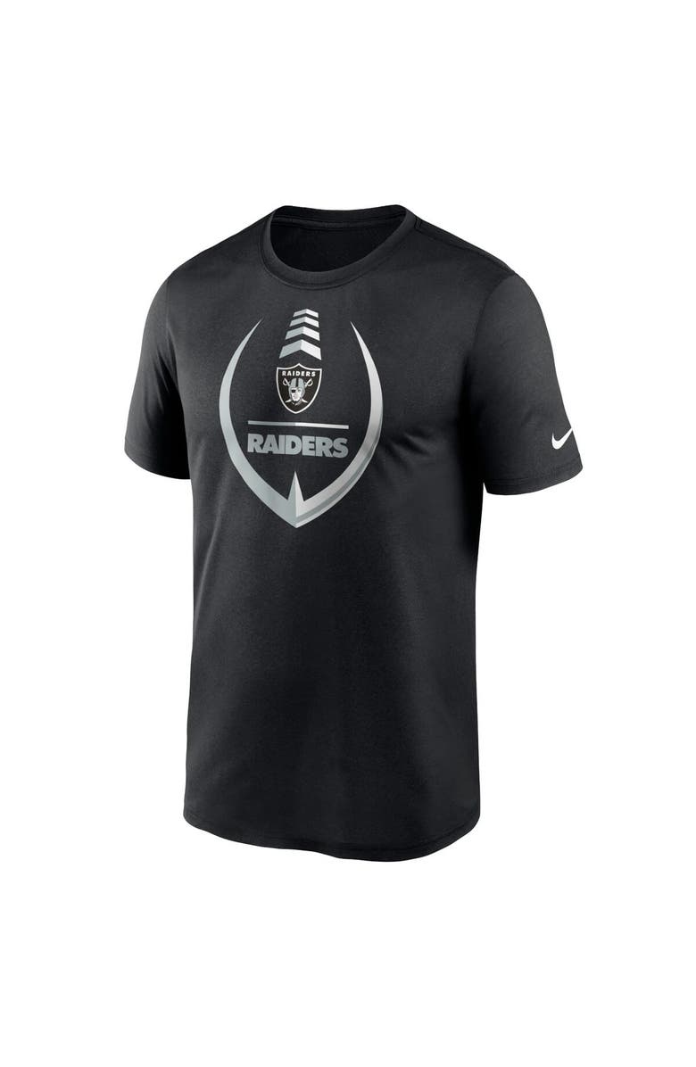 Nike Men's Nike Black Las Vegas Raiders Icon Legend Performance T-Shirt, Alternate, color, Black
