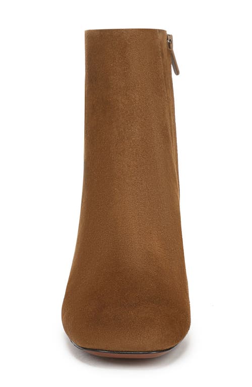 Vince Kellan Block Heel Bootie In Brown