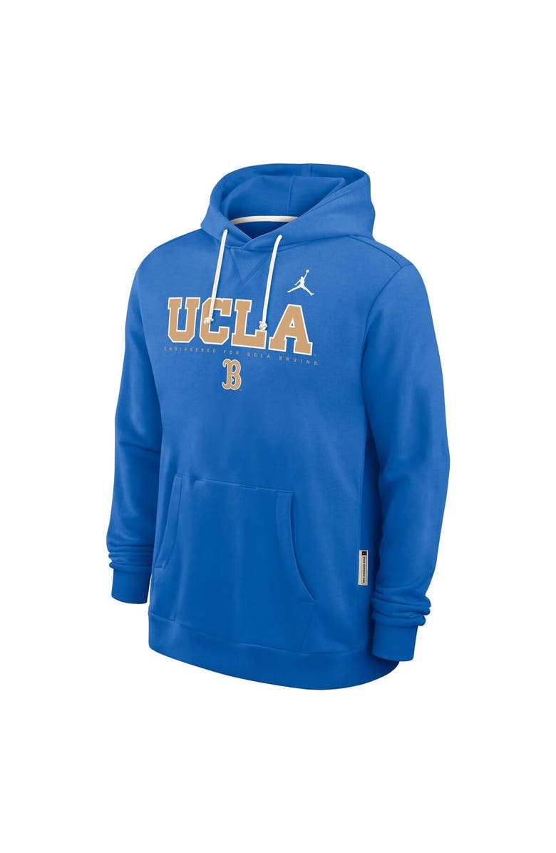 Jordan Brand Men's Jordan Brand Blue UCLA Bruins 2025 Sideline Standard Issue Dri-FIT Hoodie, Alternate, color, Blue