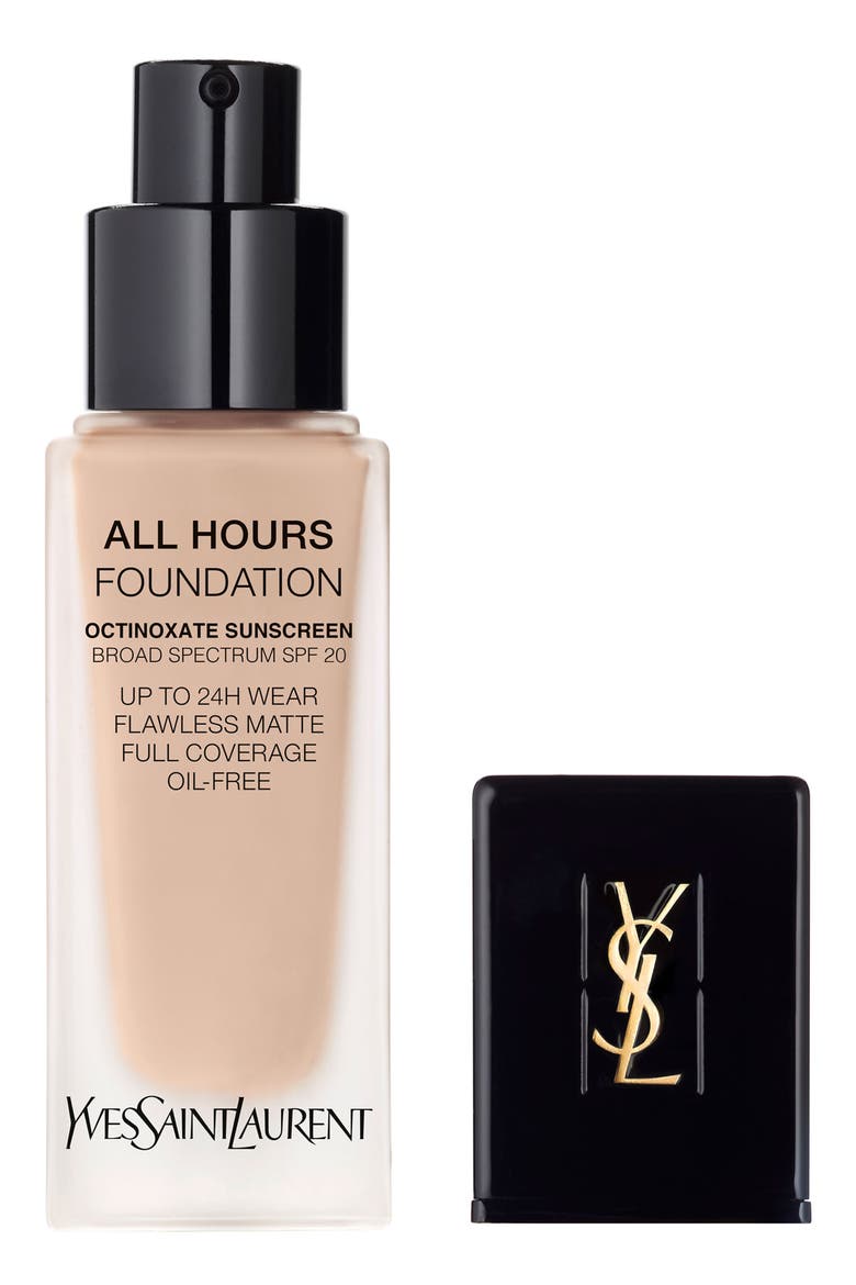 All Hours Full Coverage Matte Foundation Broad Spectrum SPF 20, Alternate, color, B10 PORCELAIN
