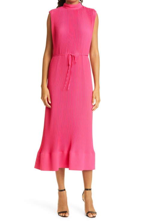 Milina Micropleat Sleeveless Dress