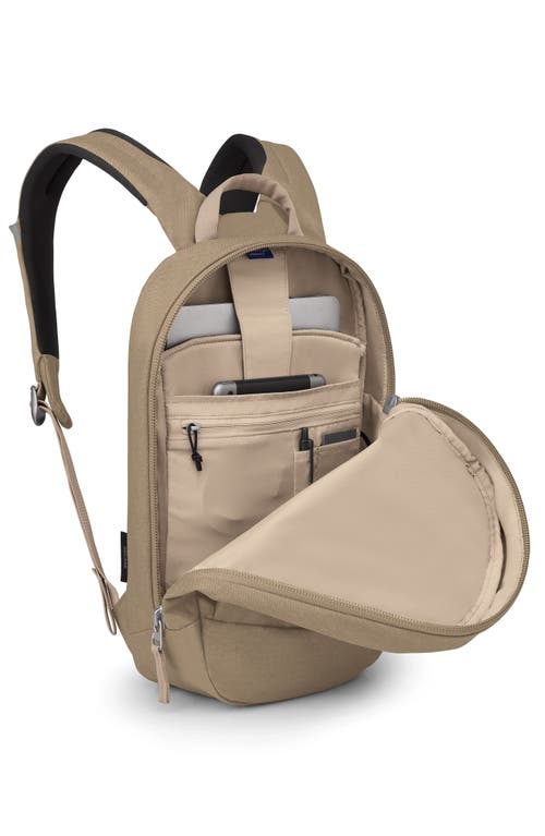 Osprey Arcane Small Day Pack In Latte Brown