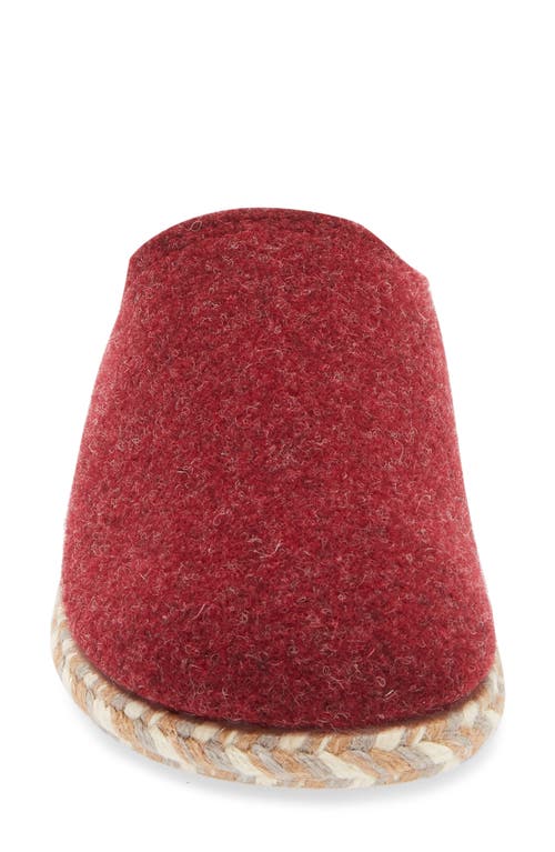 Toni Pons Deli Slipper In Burgundy