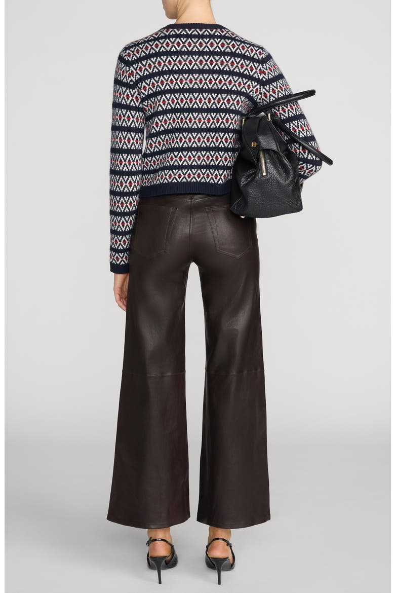 The Wool & Cashmere Cardigan, Alternate, color, PERIWINKLE FAIRISLE