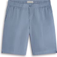 Bugatchi Trent Drawstring Linen Shorts
