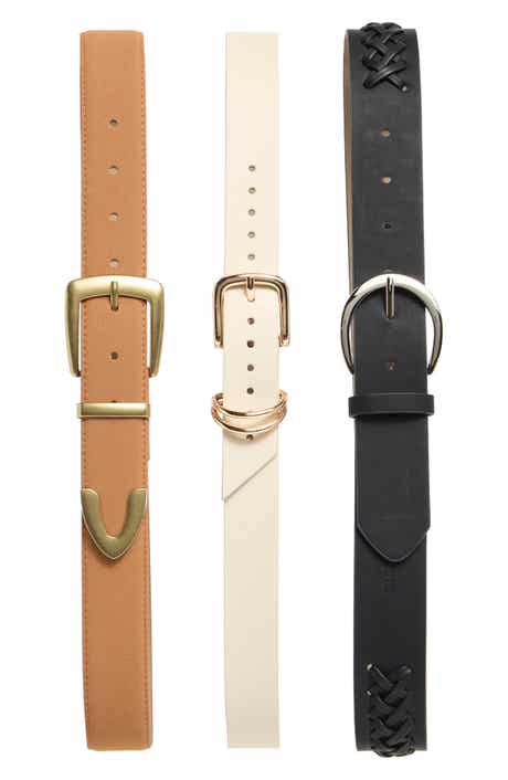 3-for-1 Buckle Belt Set