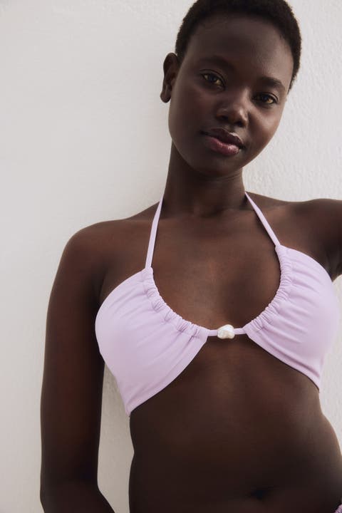 Padded Halterneck Bikini Top