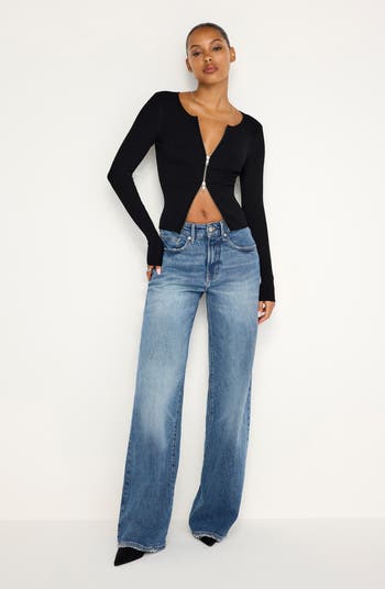 Virgo Rib Zip Cardigan