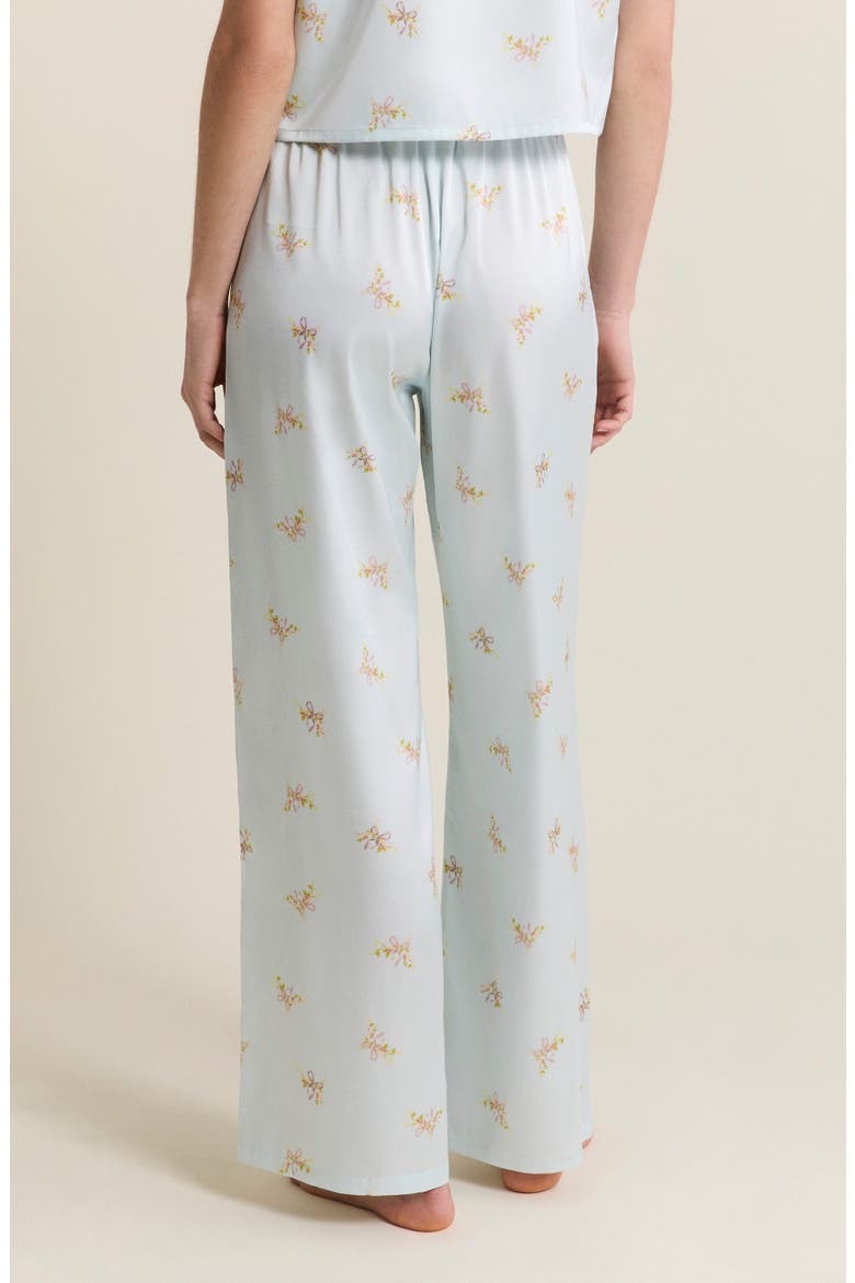 Solia Floral Pajama Pants, Alternate, color, PRINTED GREEN BLUE