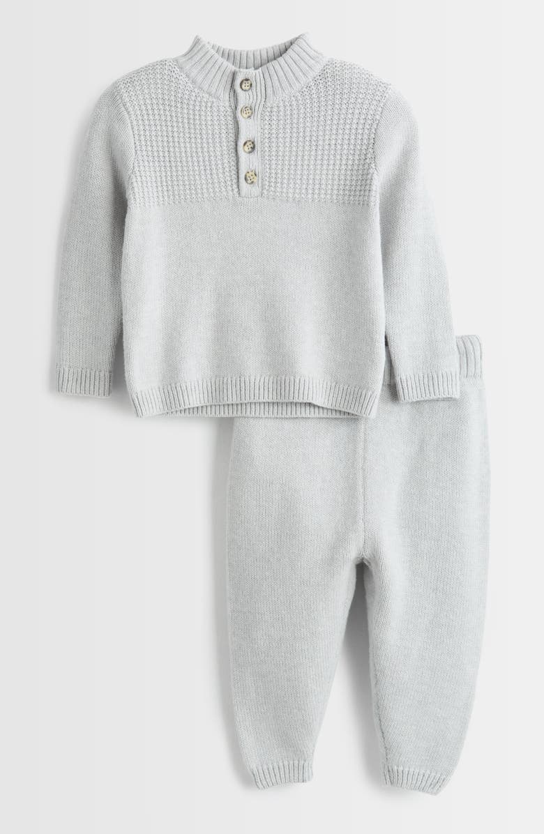 Nordstrom Mock Neck Sweater & Pants Set, Main, color, 