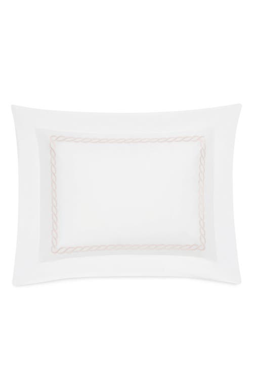 Matouk Classic Chain Cotton Percale Pillow Sham