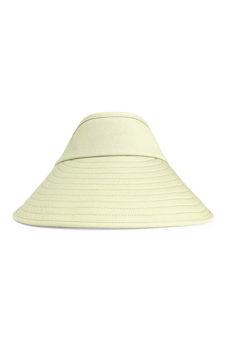 Wide Brim Twill Visor, Main, color, LIGHT SAGE