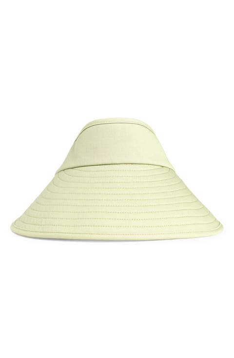 Wide Brim Twill Visor